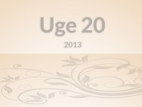Uge 20