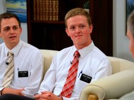 Missionærer fra Jesu Kristi Kirke af Sidste Dages Hellige - Ældste Jewkes og Ældste Dickson